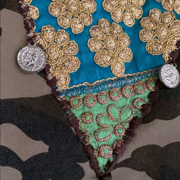 Beautiful Stories Camo Jacket w/ adornments - Picture 7 of 10